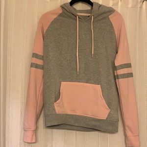 Zine Clothing | pink & grey hoodie